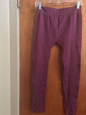 George brand eggplant leggings. L/XL